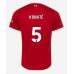 Liverpool Ibrahima Konate #5 Kopio Koti Pelipaita 2023-24 Lyhyet Hihat